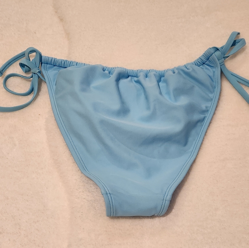 Wild Fable Baby Blue Bikini Bottom Size M 8-10 - Picture 5 of 10